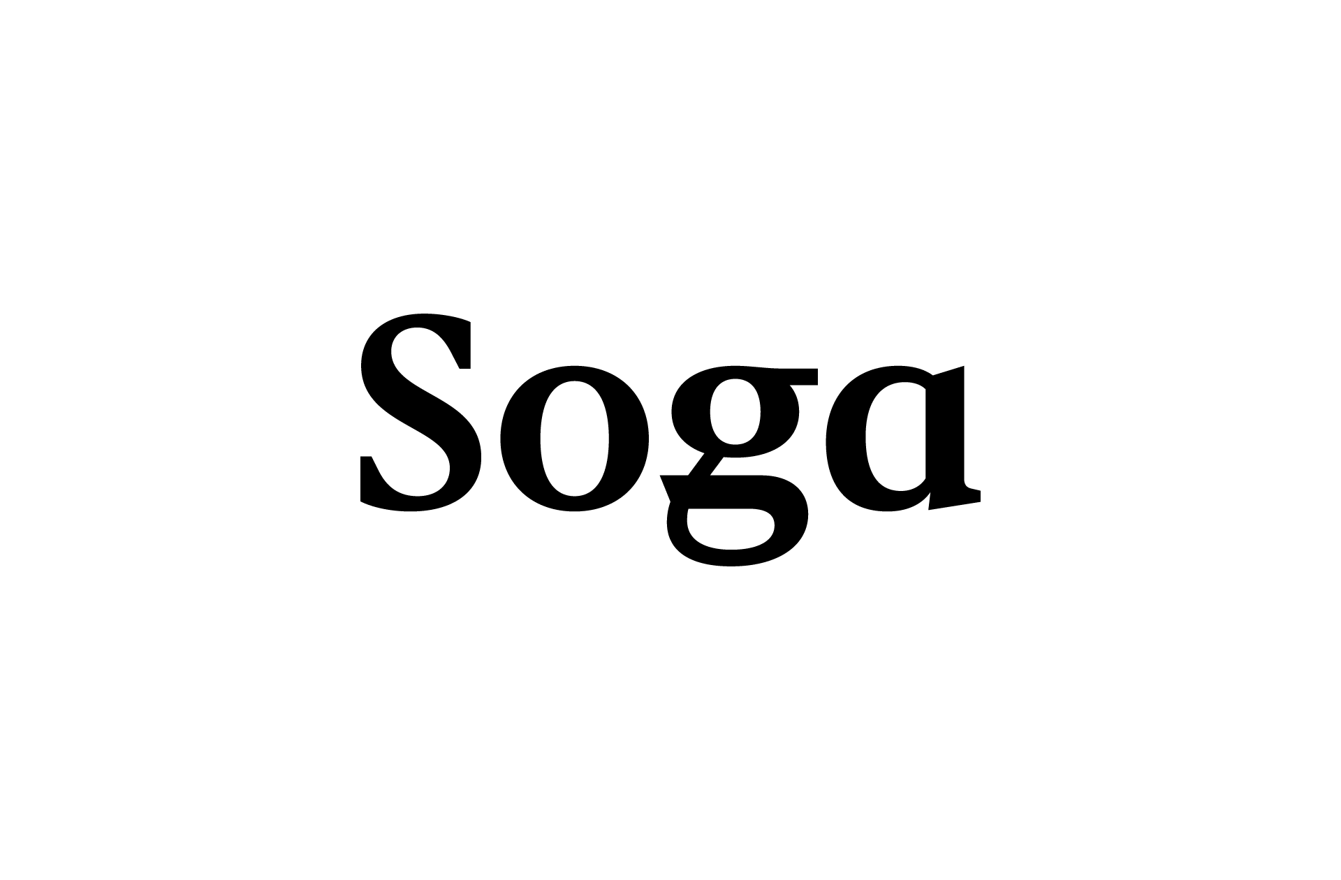 Custom Fonts: Soga