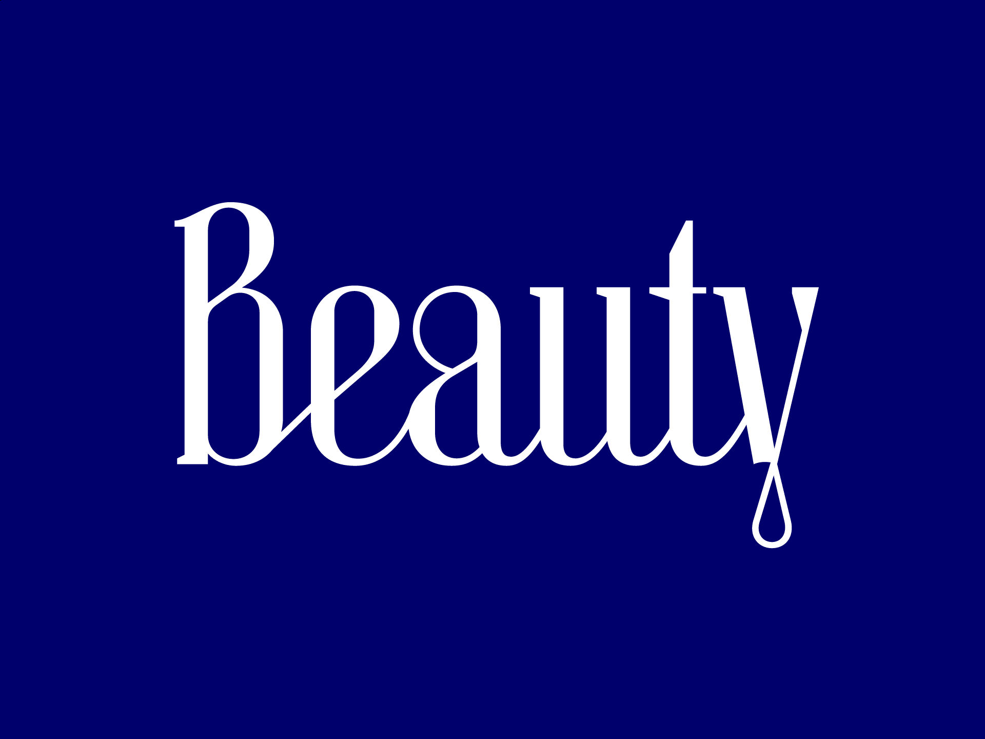 Custom Fonts: Beauty
