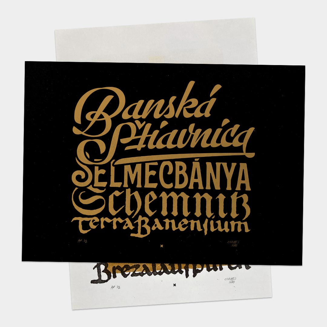 Lettering: Bratiska Prints