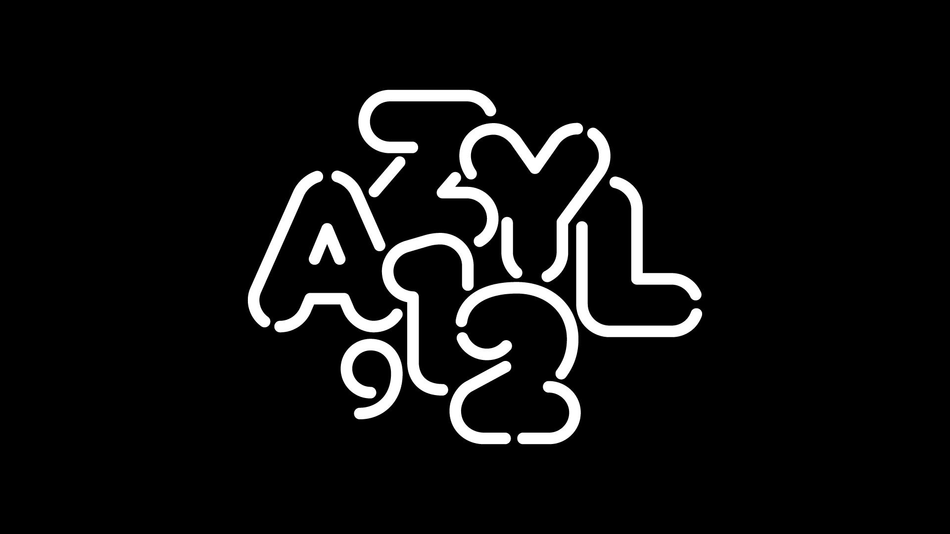 Lettering: Azyl 2012