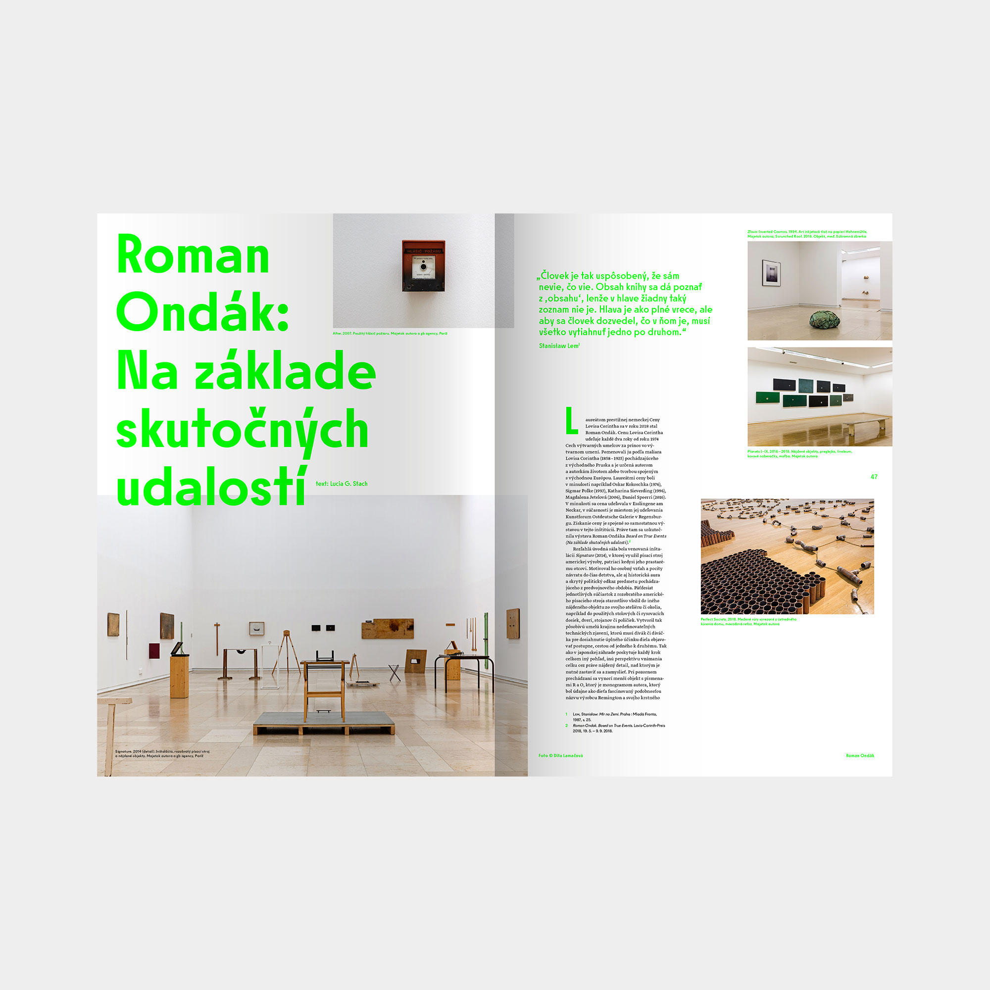 Custom Fonts: Slovak National Gallery