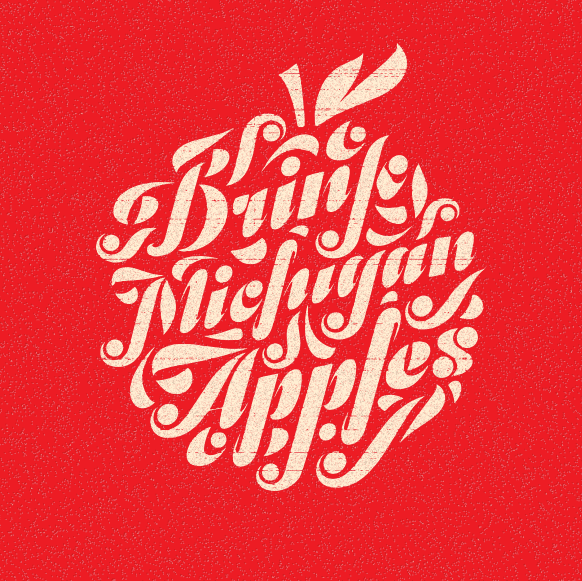 Odesta used in Drink Michigan Apples by Kyle Fletcher, 2014.