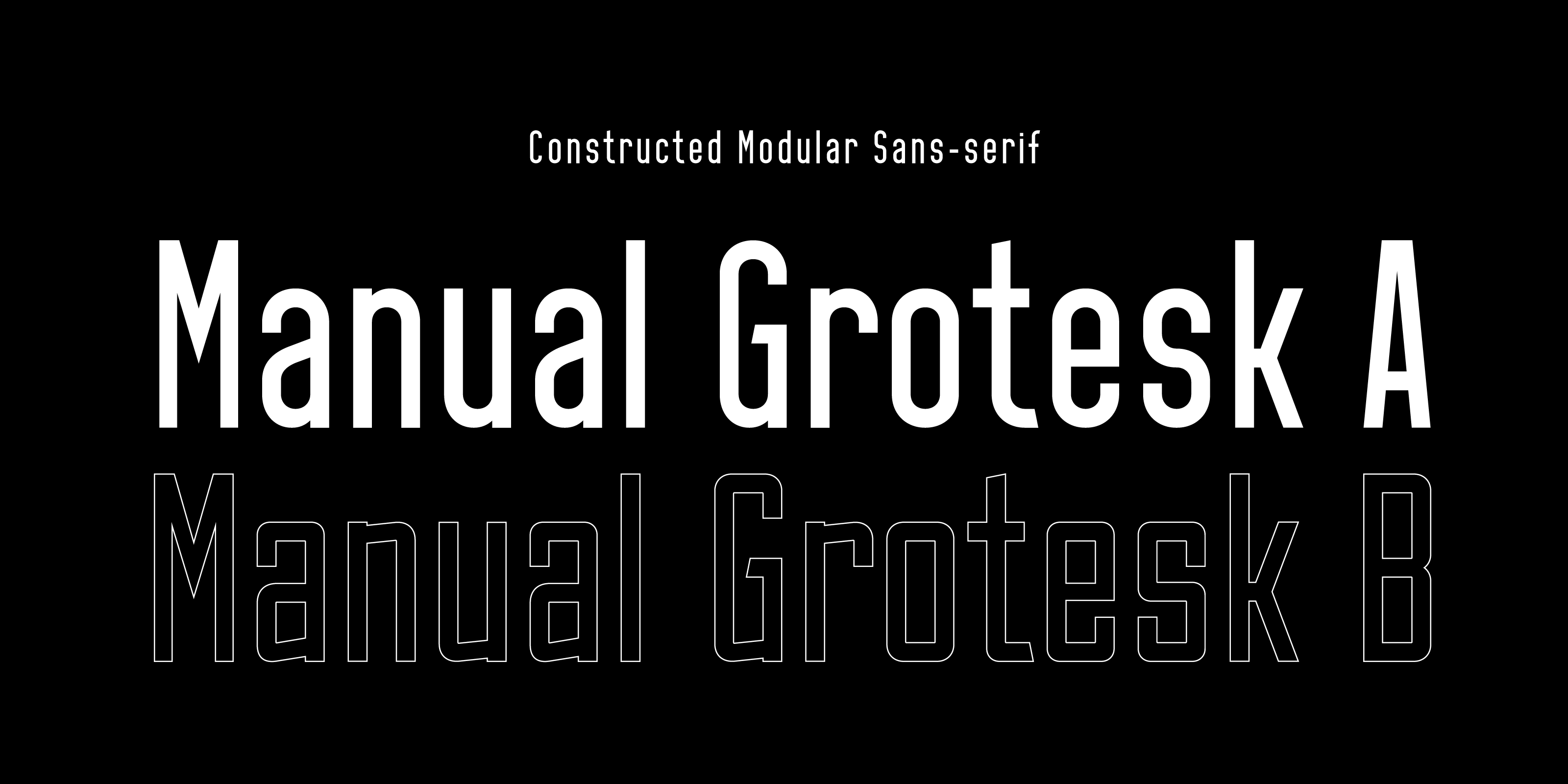 Manual Grotesk A Font