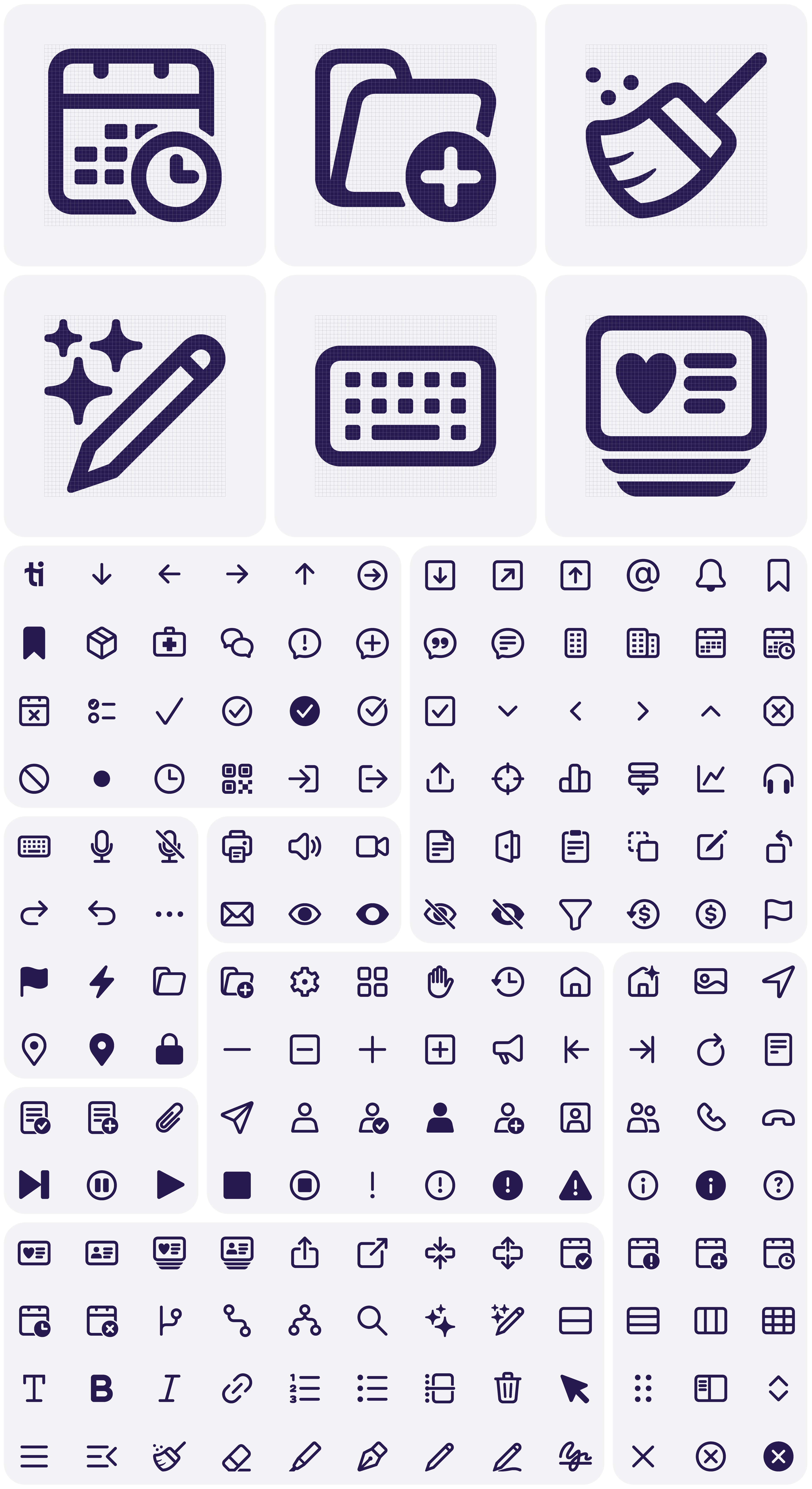 Icons: Tilda Symbols