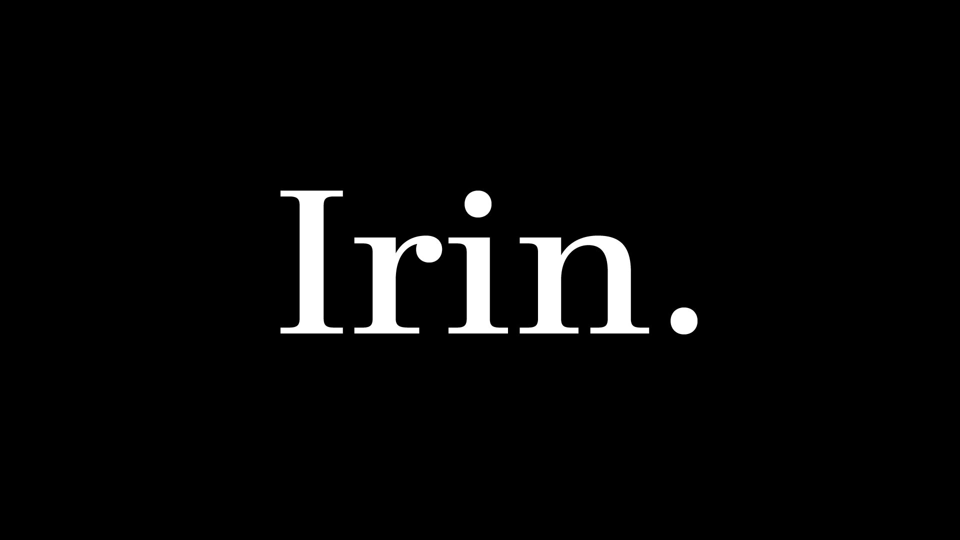Branding: Irin