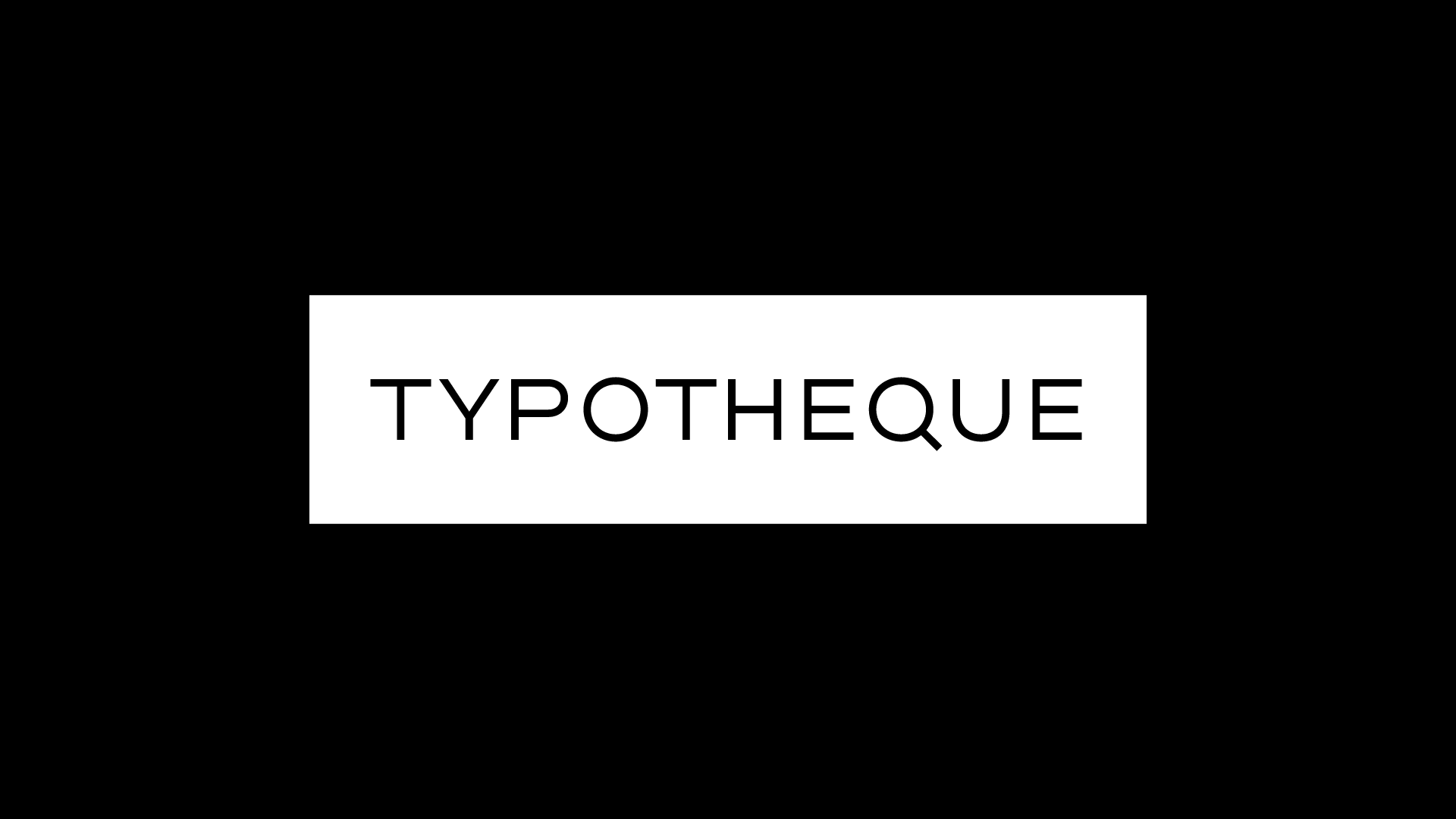 Branding: Typotheque