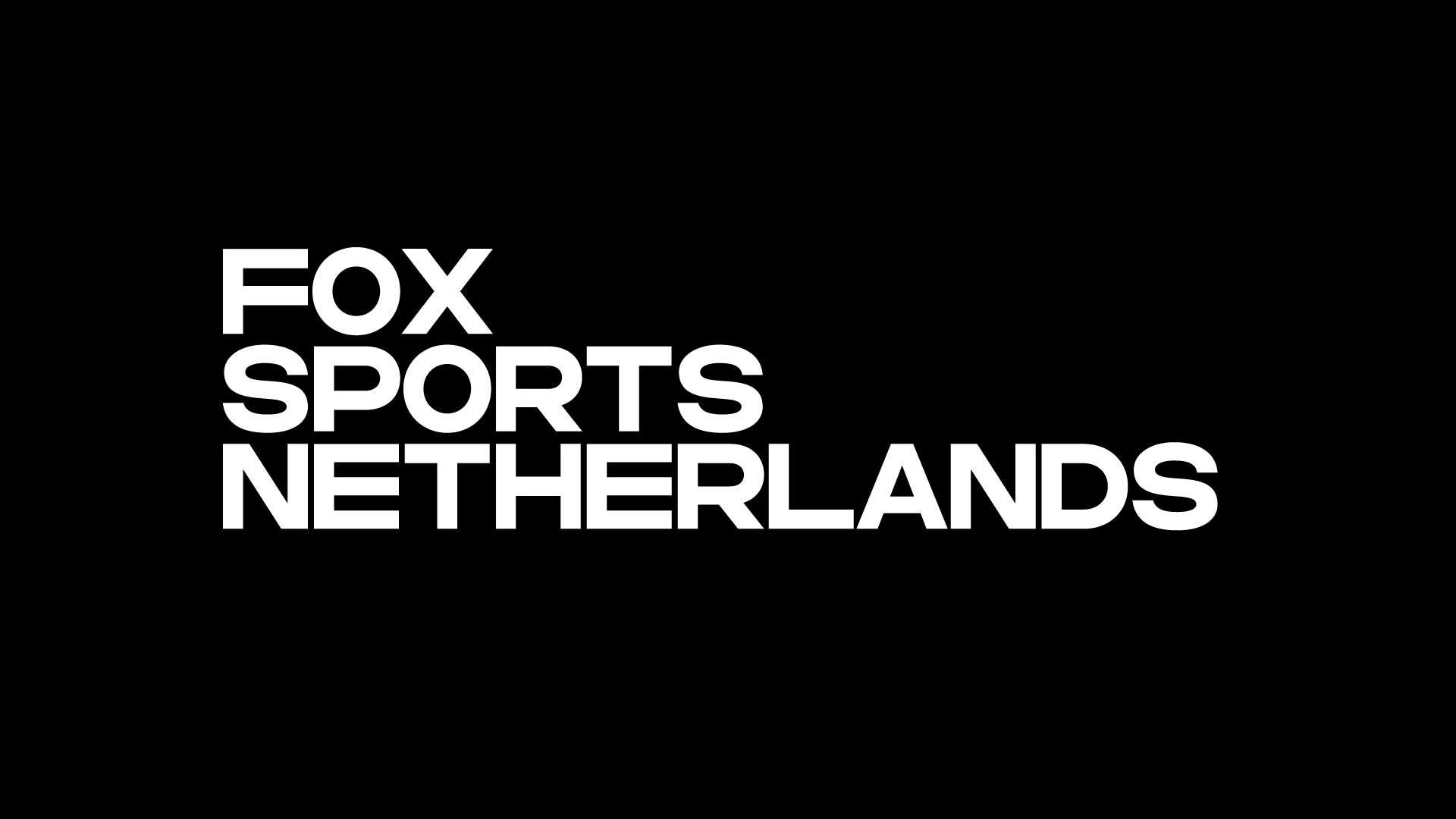 Písmo na mieru: Fox Sports Netherlands