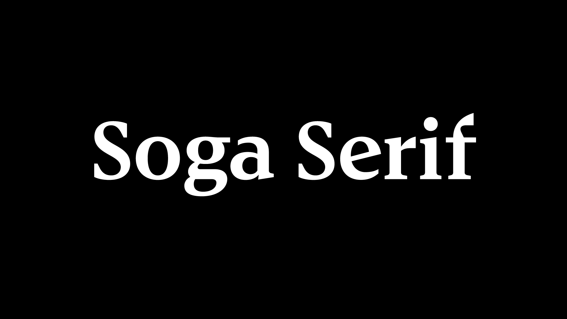 Písmo na mieru: Soga