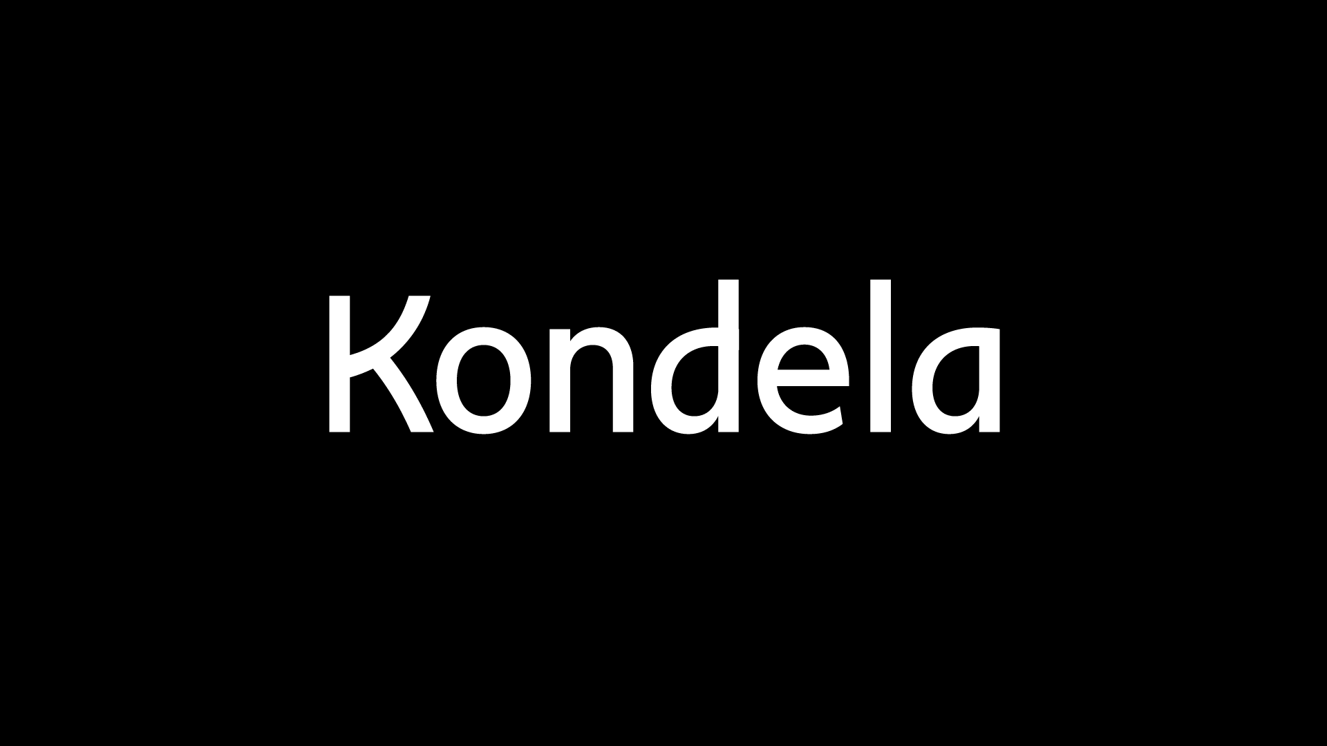 Písmo na mieru: Kondela