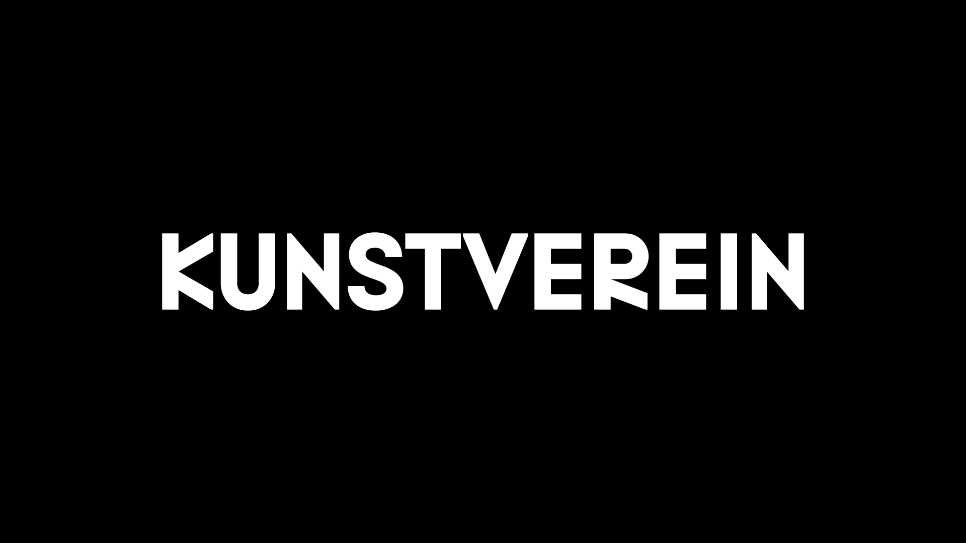 Písmo na mieru: Kunstverein