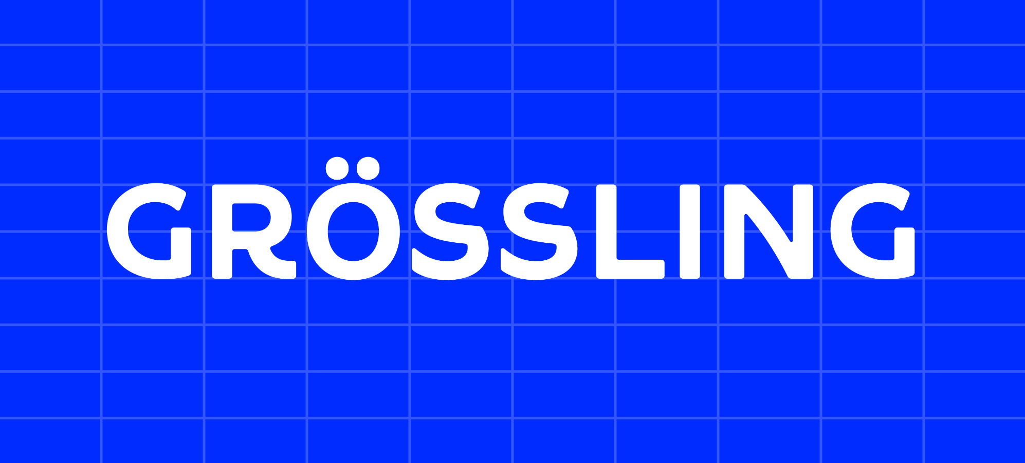 Písmo na mieru: Grössling