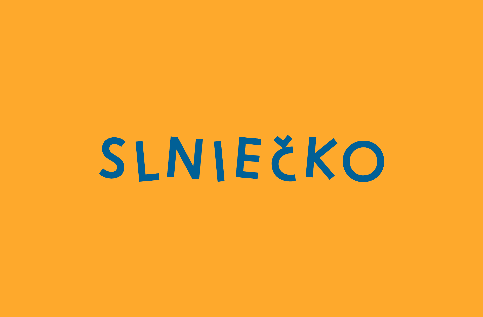 Písmo na mieru: Slniečko