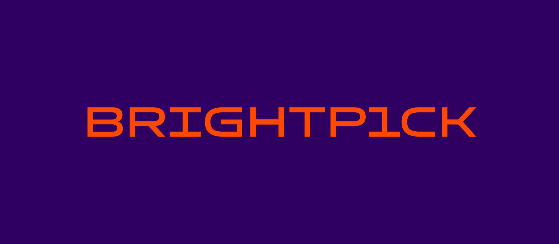 Písmo na mieru: Brightpick