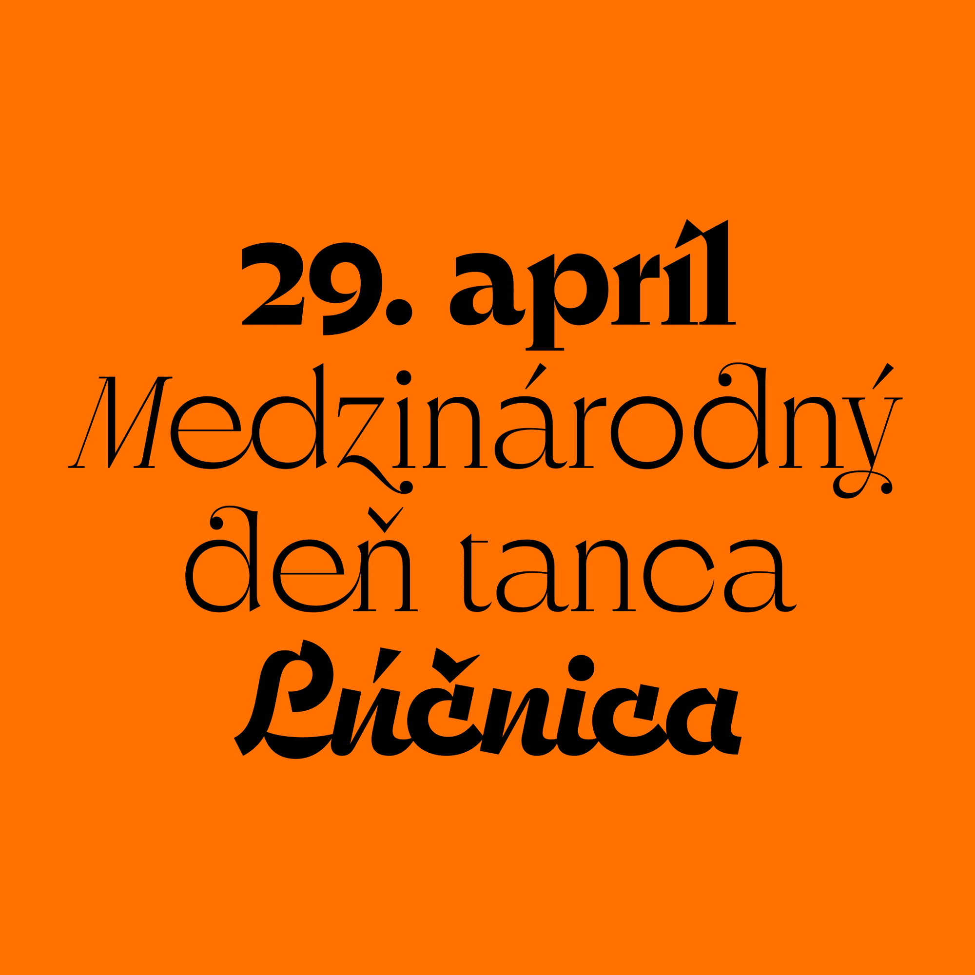 Písmo na mieru: Lúčnica