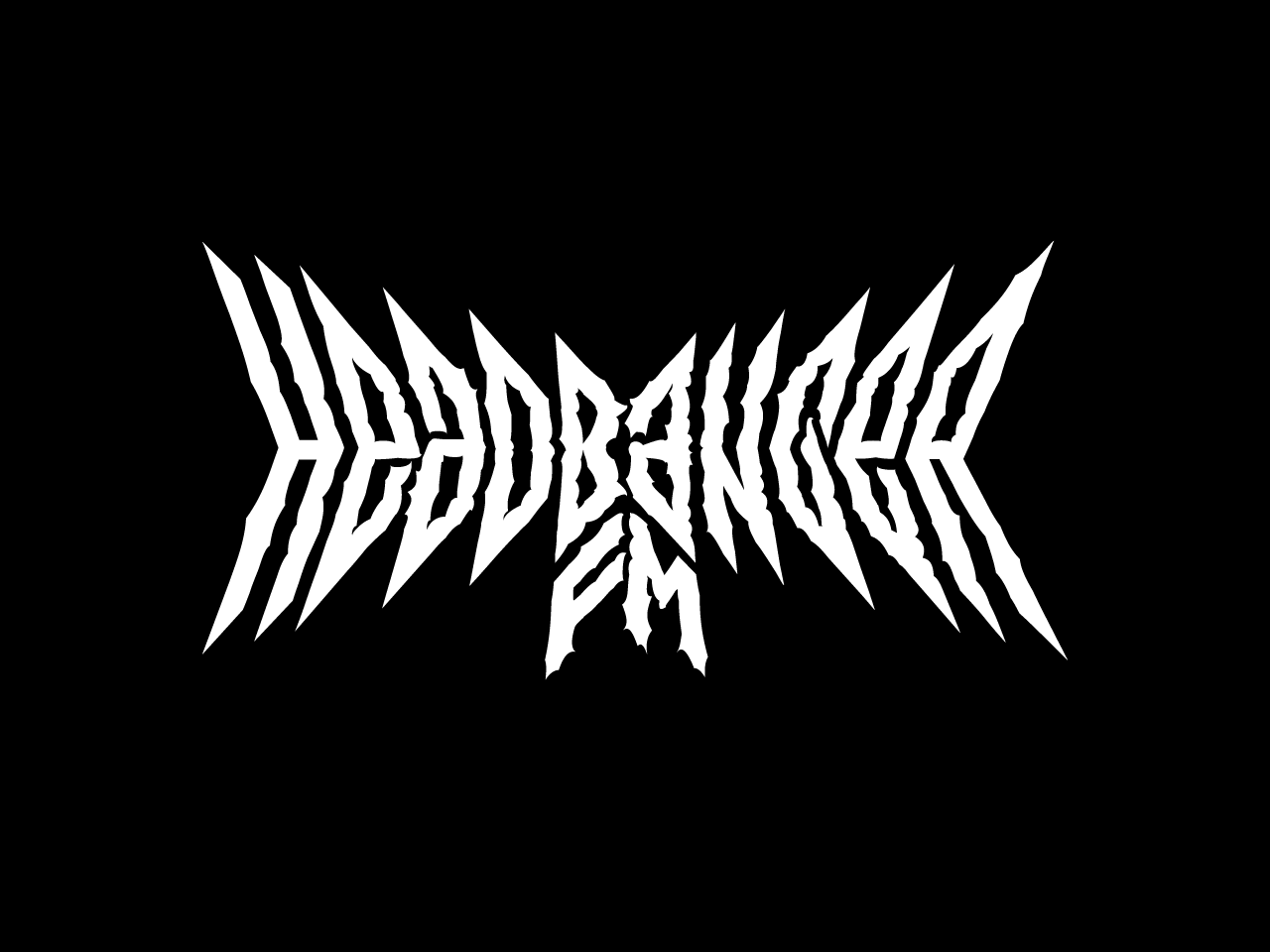 Lettering: Headbanger_FM